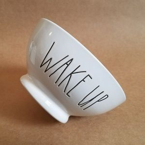 Rae Dunn WAKE UP bowl